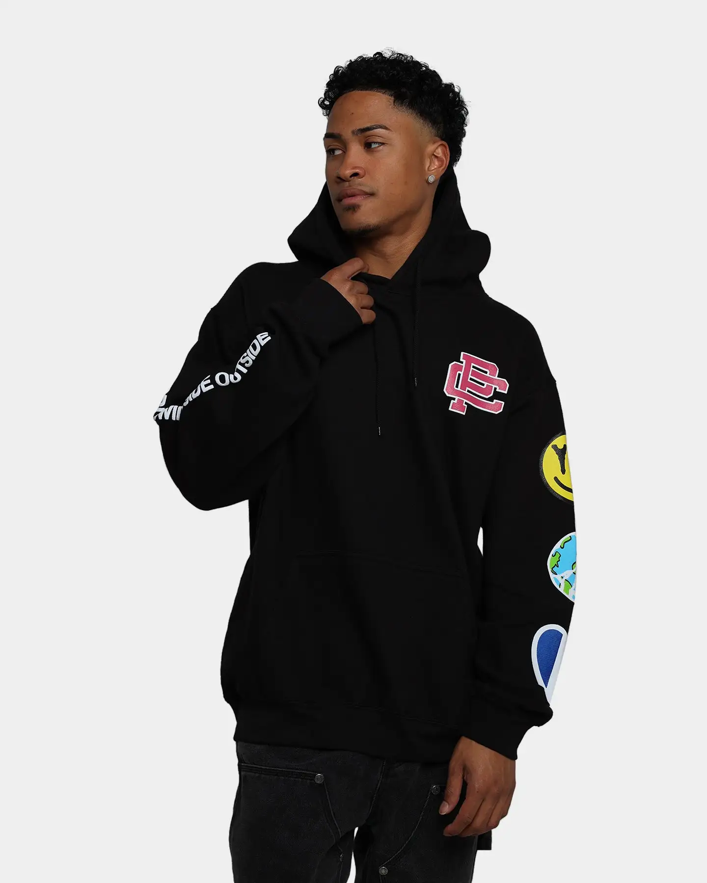 CARRE Carré Worldwide Essential Hoodie Black - Image 2