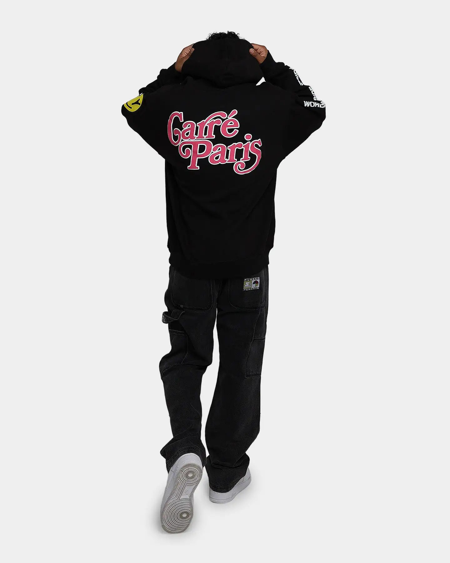 CARRE Carré Worldwide Essential Hoodie Black - Image 3