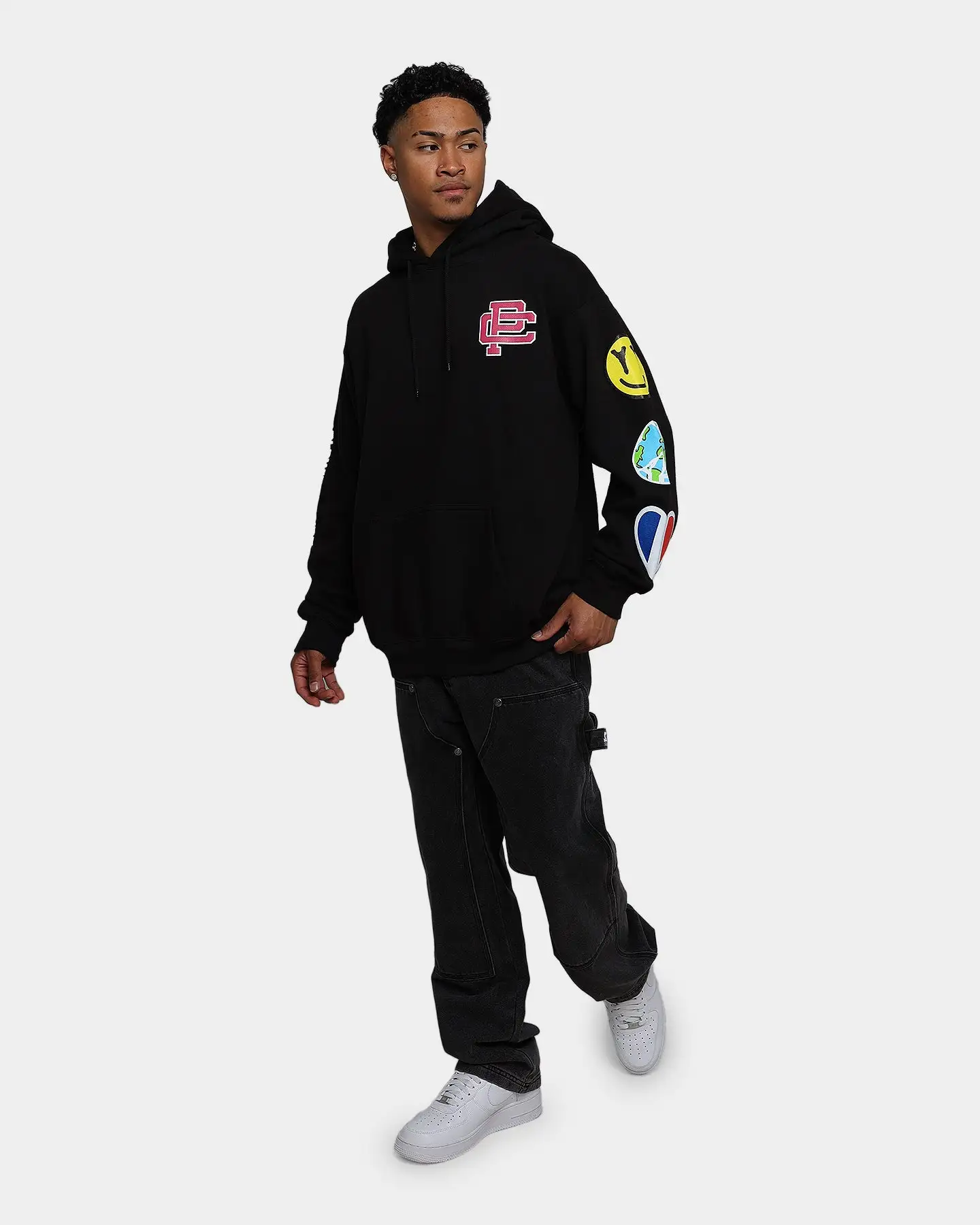 CARRE Carré Worldwide Essential Hoodie Black - Image 8