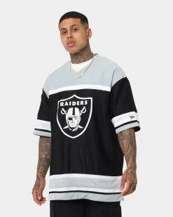 New Era Las Vegas Raiders V Mesh Jersey Black