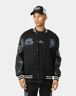 Pyra Imagine Varsity Jacket Black/Blue