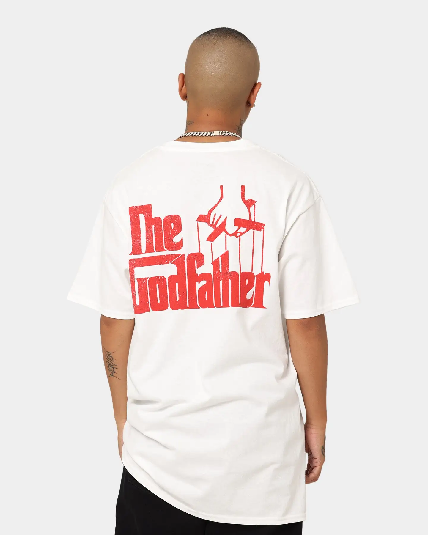 American Thrift X The Godfather The Godfather Cat T-Shirt White - Image 2