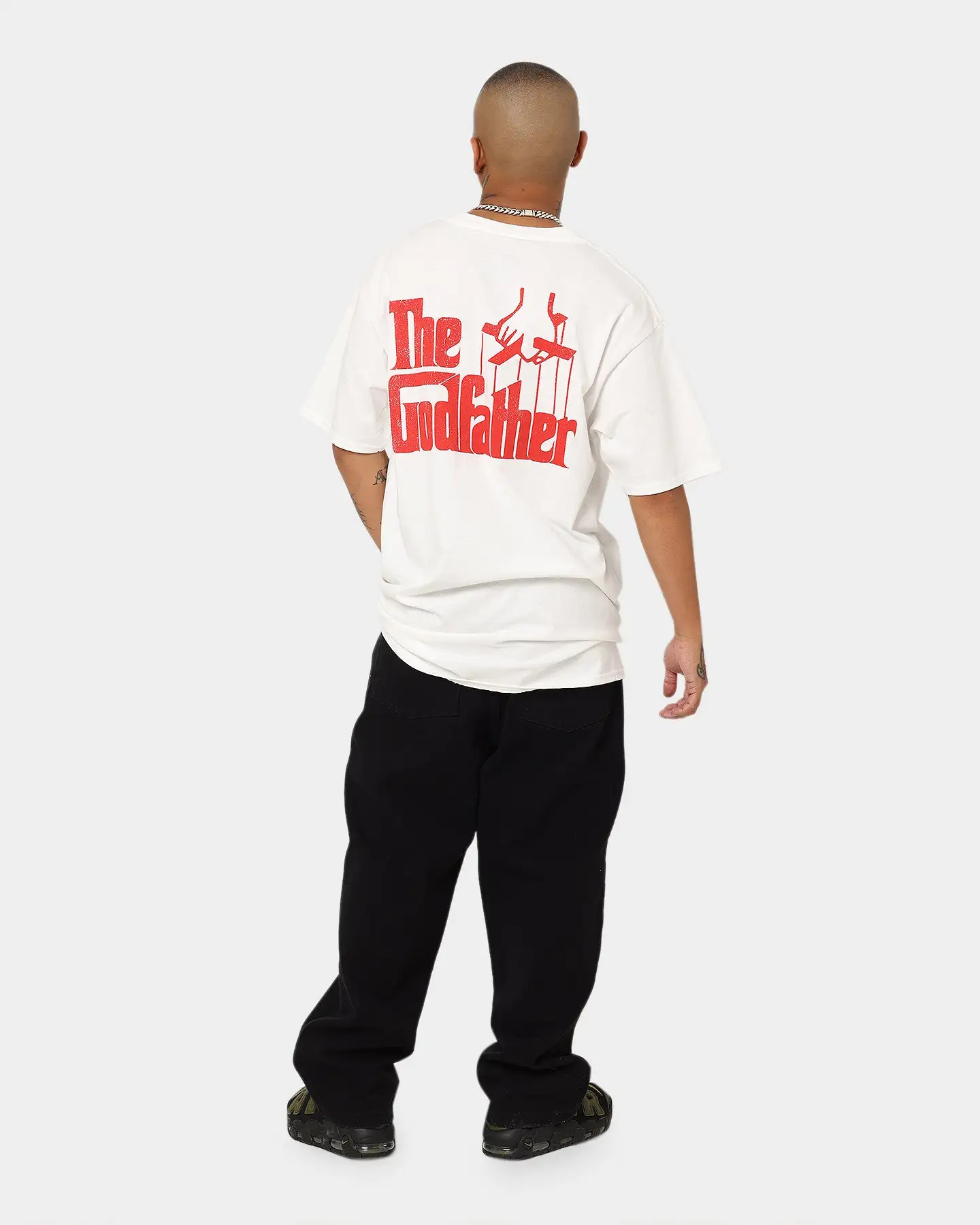 American Thrift X The Godfather The Godfather Cat T-Shirt White - Image 8
