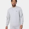Lacoste Active Tape Crewneck Sweater Silver Chine