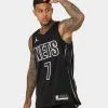 Nike Kevin Durant Brooklyn Nets #7 Statement Edition Jordan Dri-FIT NBA Swingman Jersey Black