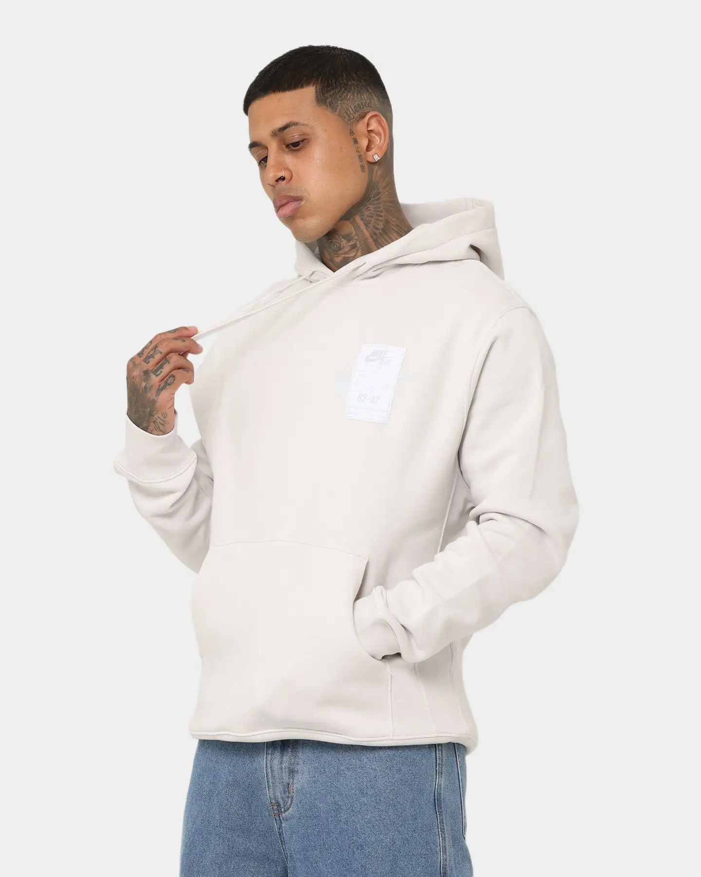 Nike Nike Sportswear AF1 Open Hoodie Phantom - Image 6