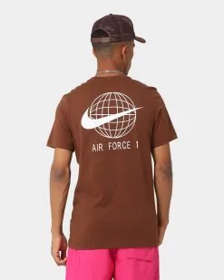 Nike Nike Sportswear AF1 LBR T-Shirt Cacao Wow