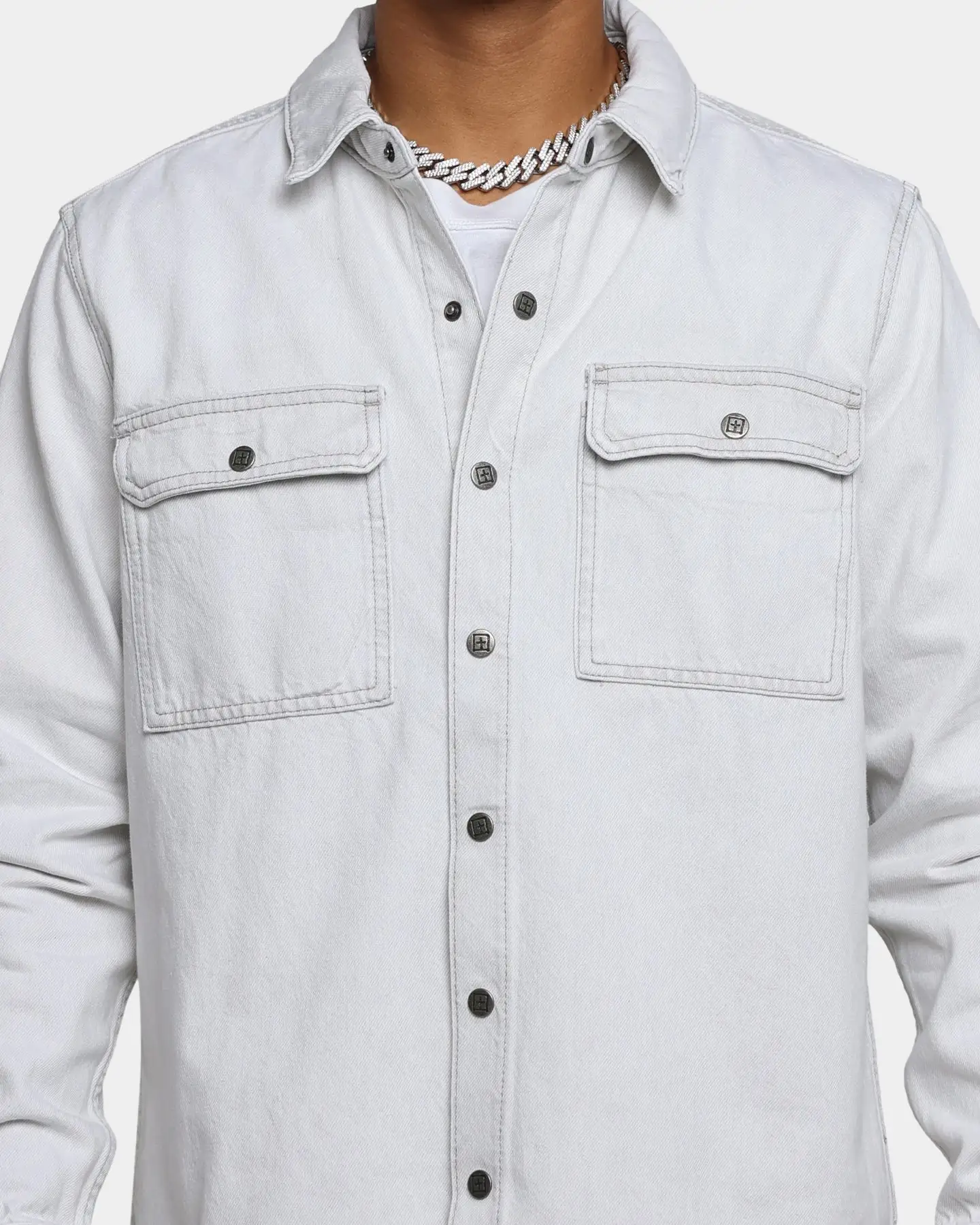 Ksubi Scorpio Habits Shirt White - Image 3