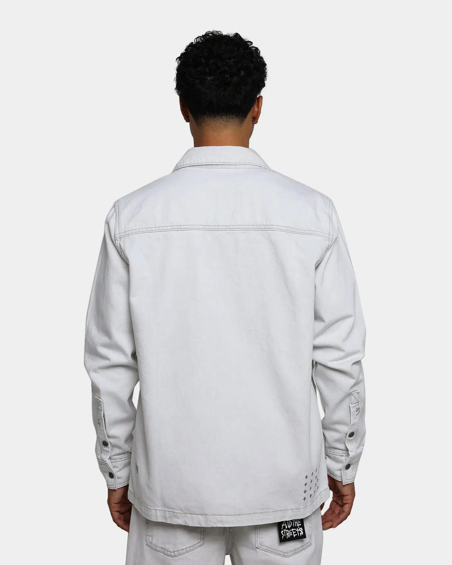 Ksubi Scorpio Habits Shirt White - Image 4