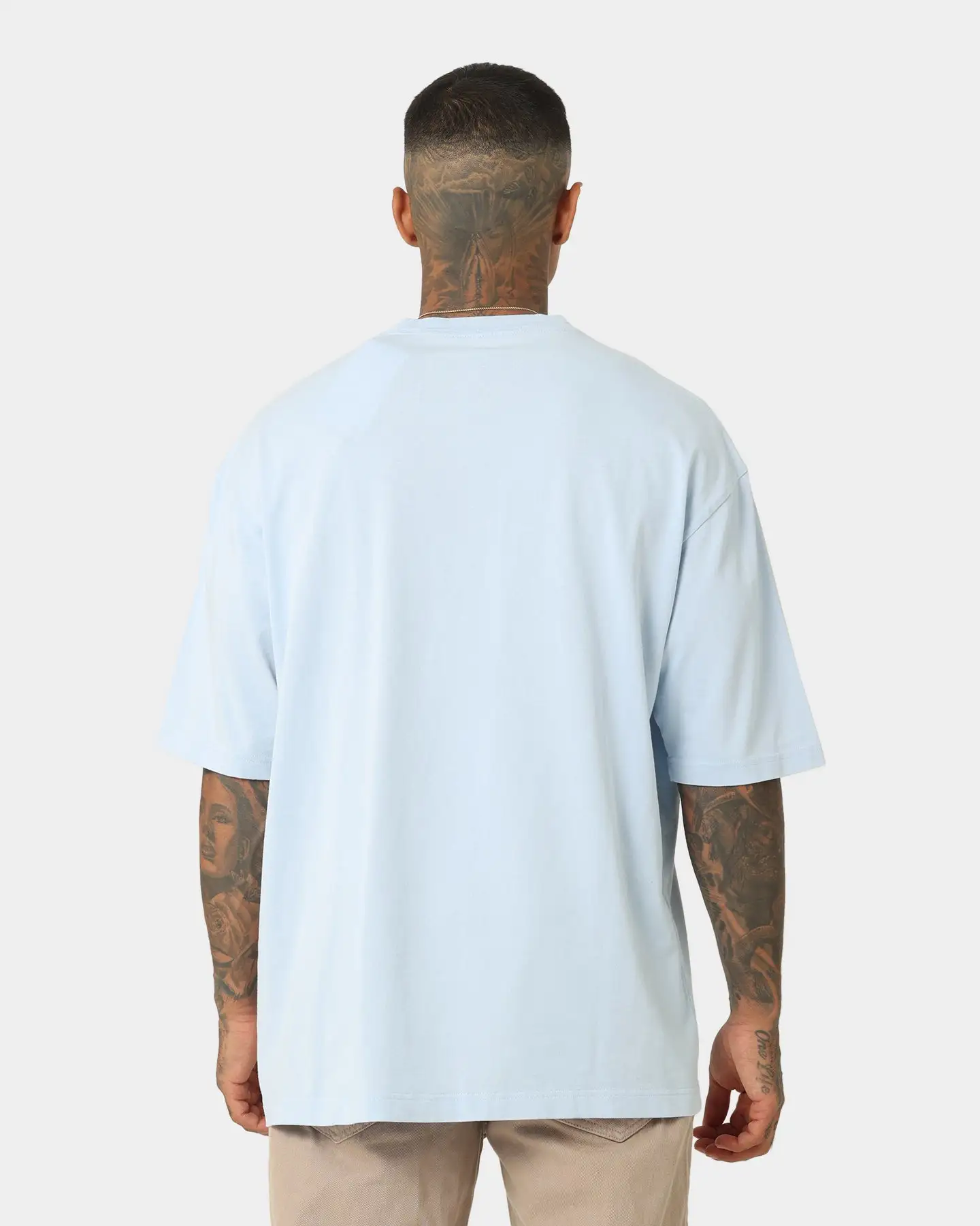 Jordan Flight Essential Oversized Washed T-Shirt Ice Blue - Image 4