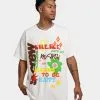 Goat Crew Reasons To Be Happy T-Shirt Off White
