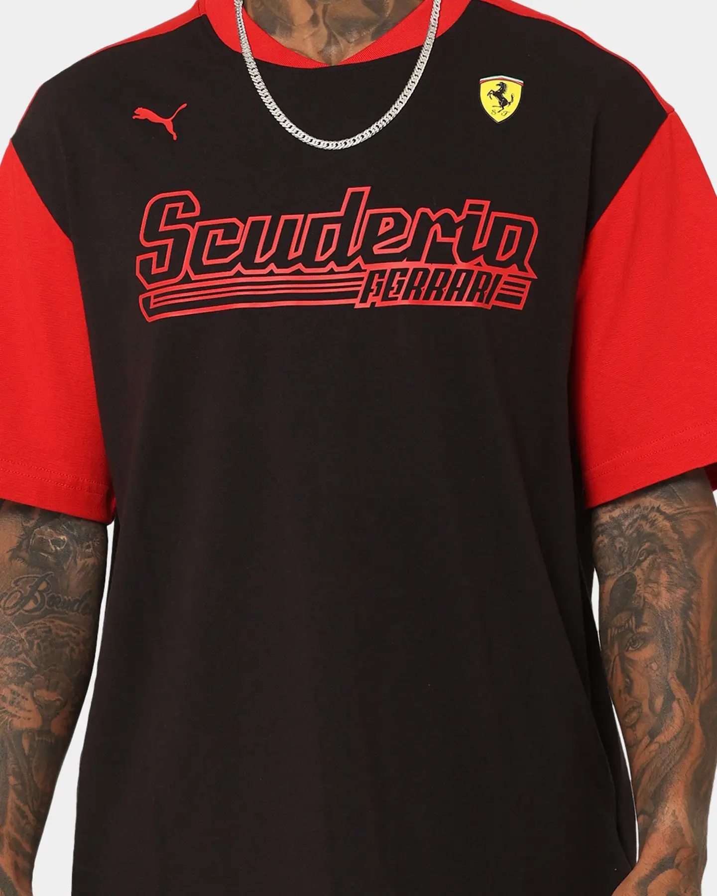Puma X Ferrari Motorsports Race Statement T-Shirt Puma Black - Image 3