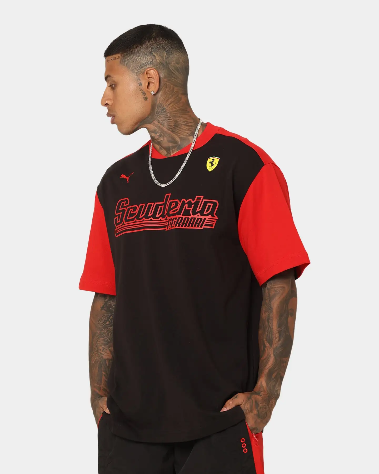 Puma X Ferrari Motorsports Race Statement T-Shirt Puma Black - Image 6