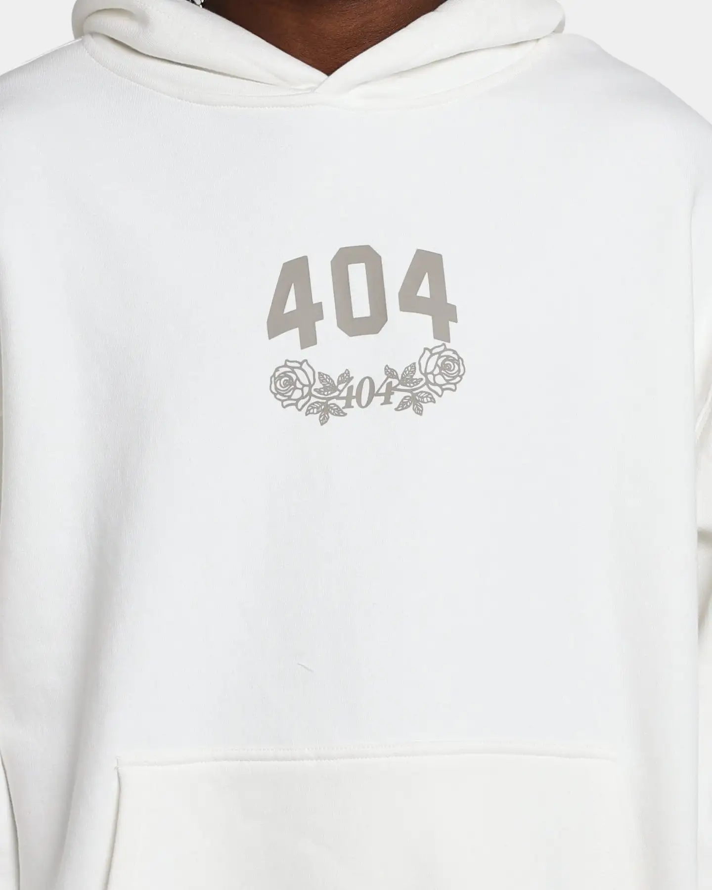 404 Flight Vintage Hoodie Off White - Image 5