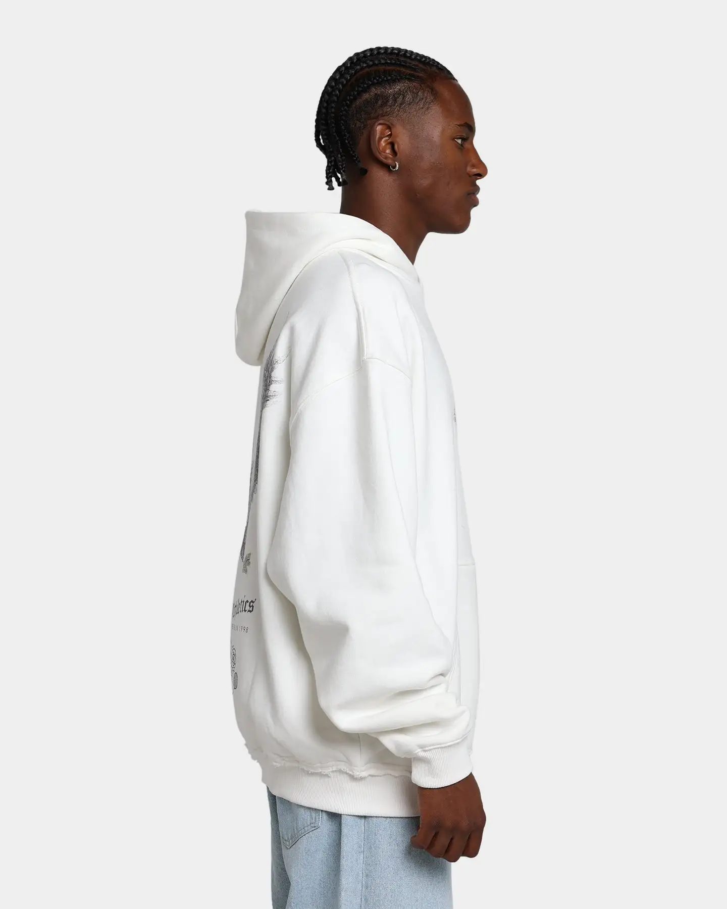 404 Flight Vintage Hoodie Off White - Image 7