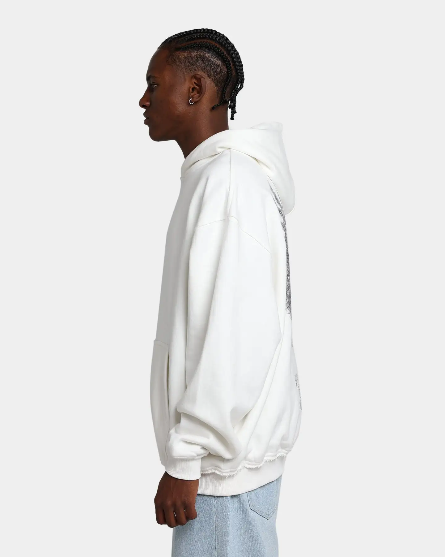 404 Flight Vintage Hoodie Off White - Image 8