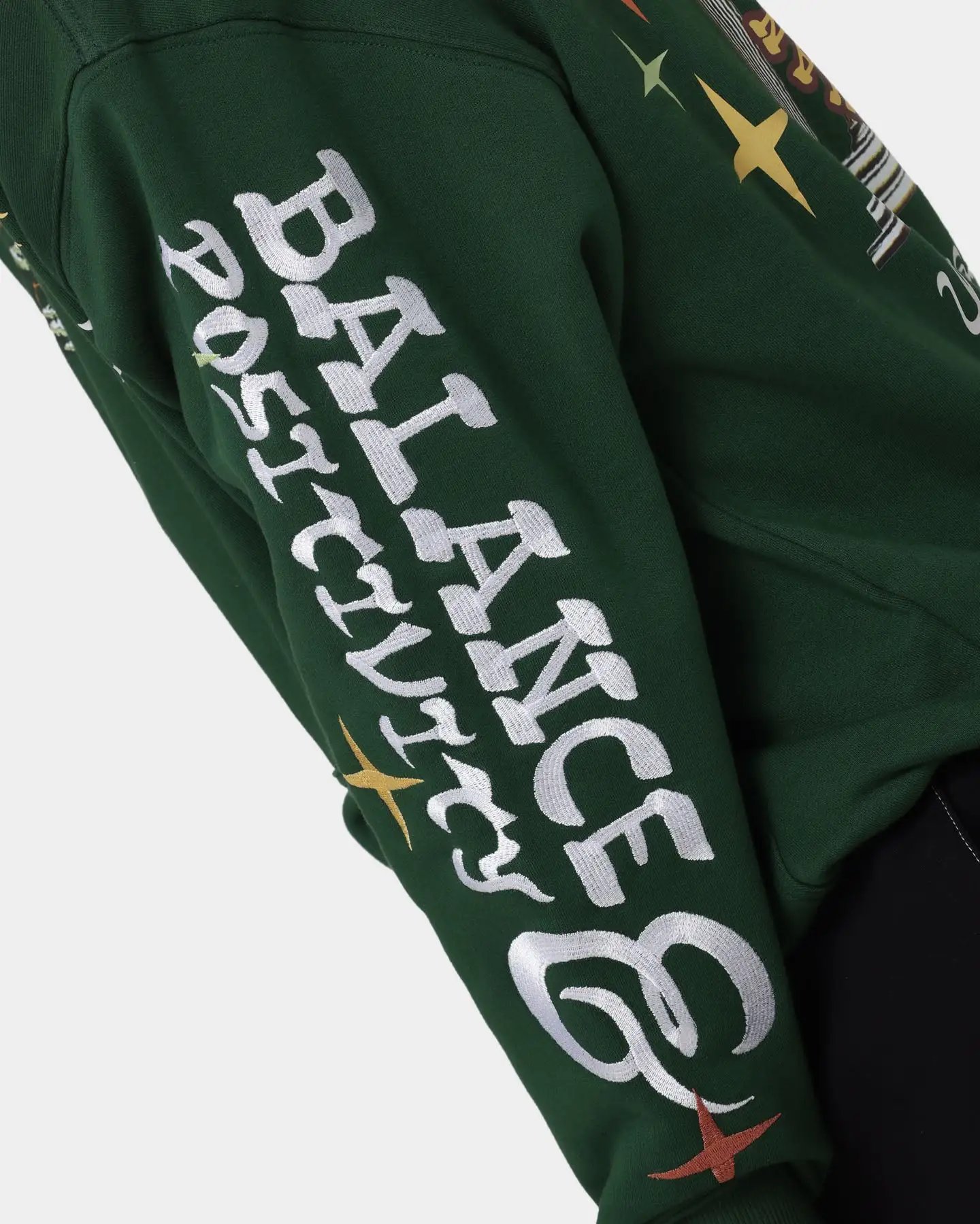 Loiter Peace Walker Hoodie Green - Image 11