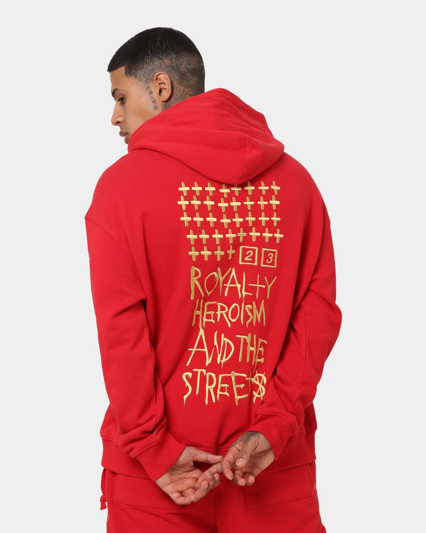 Ksubi 23 Biggie Hoodie Red