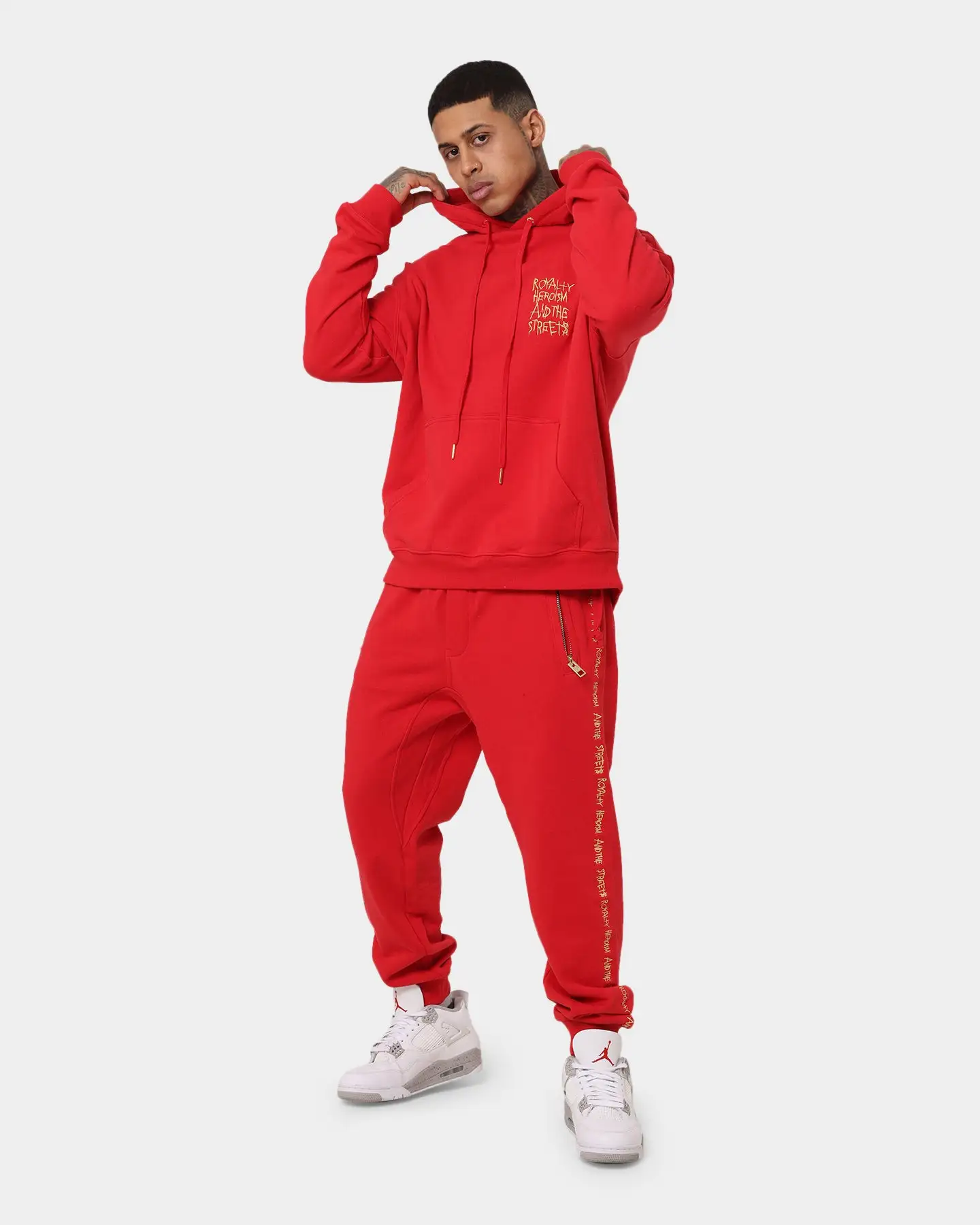 Ksubi 23 Biggie Hoodie Red - Image 4