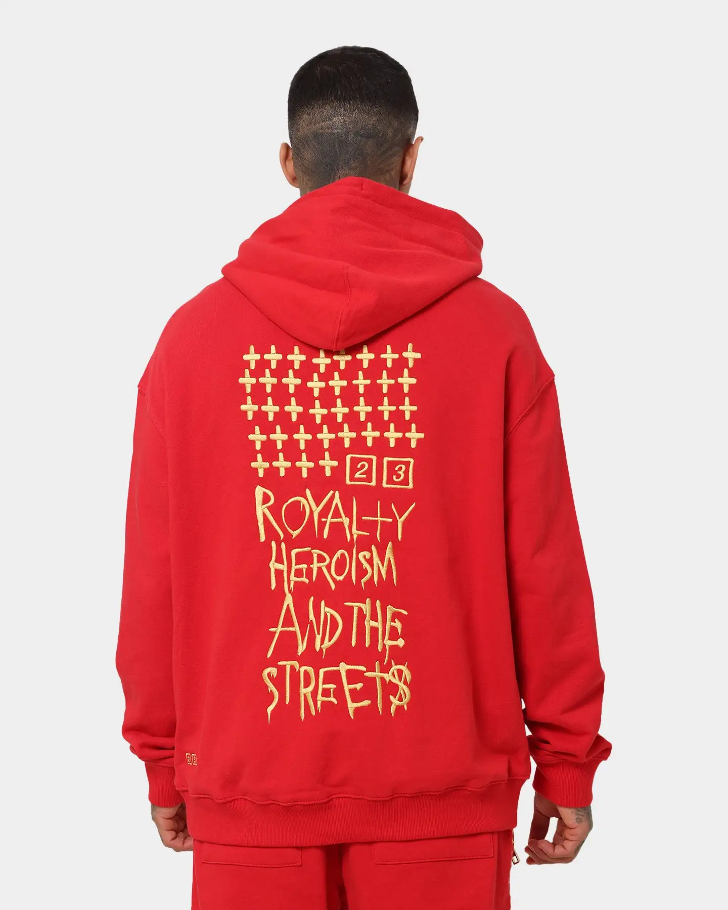 Ksubi 23 Biggie Hoodie Red - Image 6