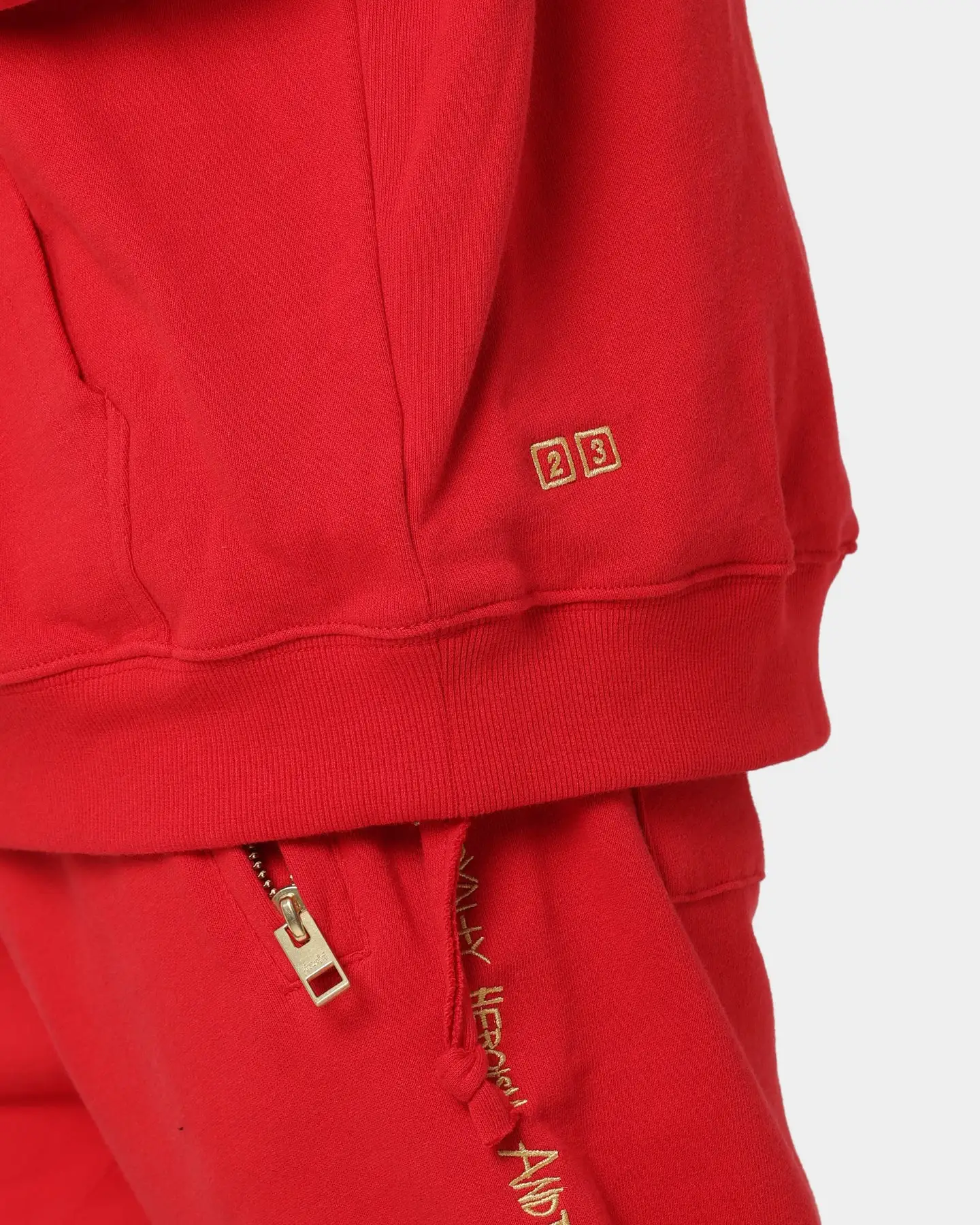 Ksubi 23 Biggie Hoodie Red - Image 9