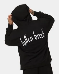 Fallen Breed Signature Logo Hoodie Black