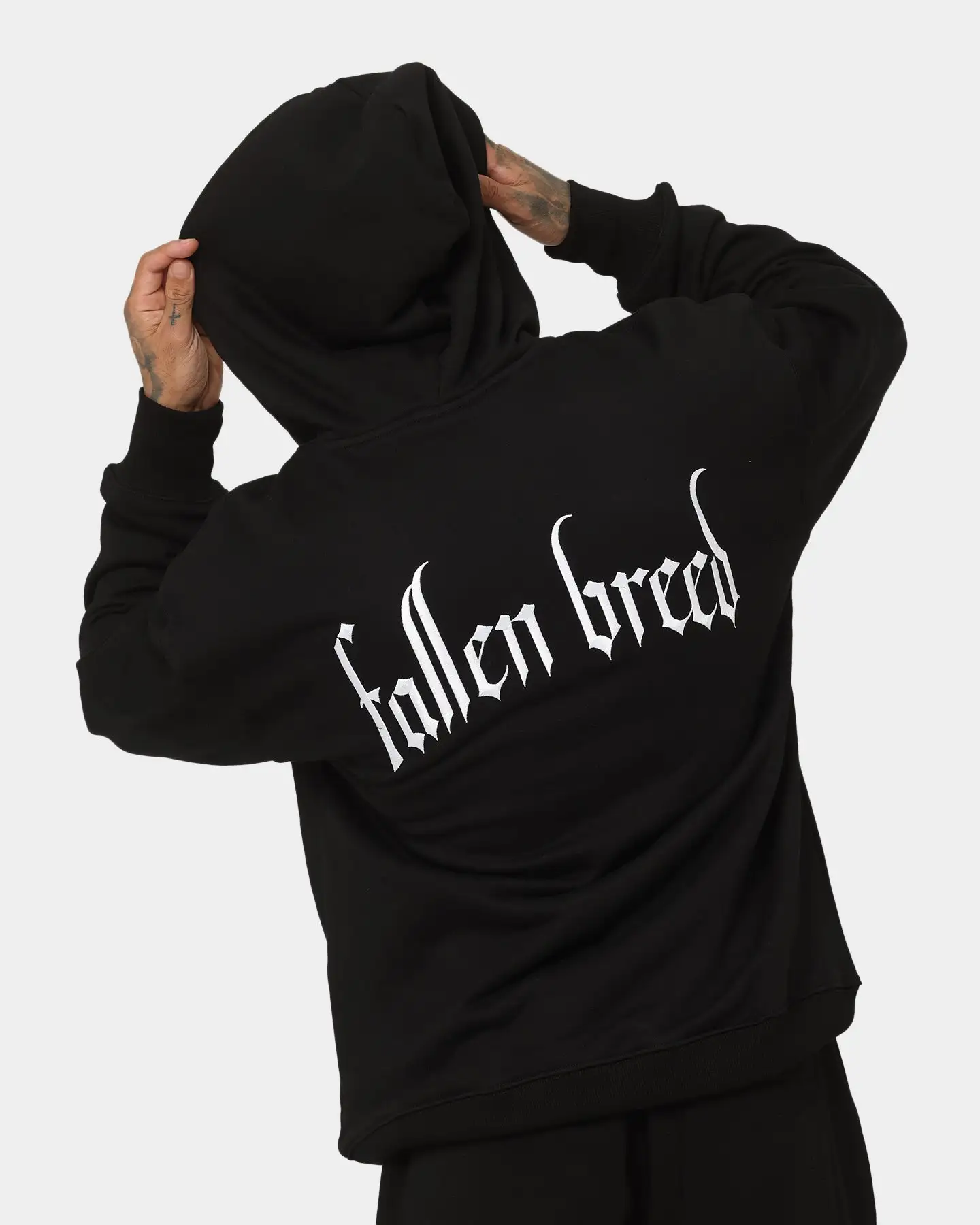 Fallen Breed Signature Logo Hoodie Black