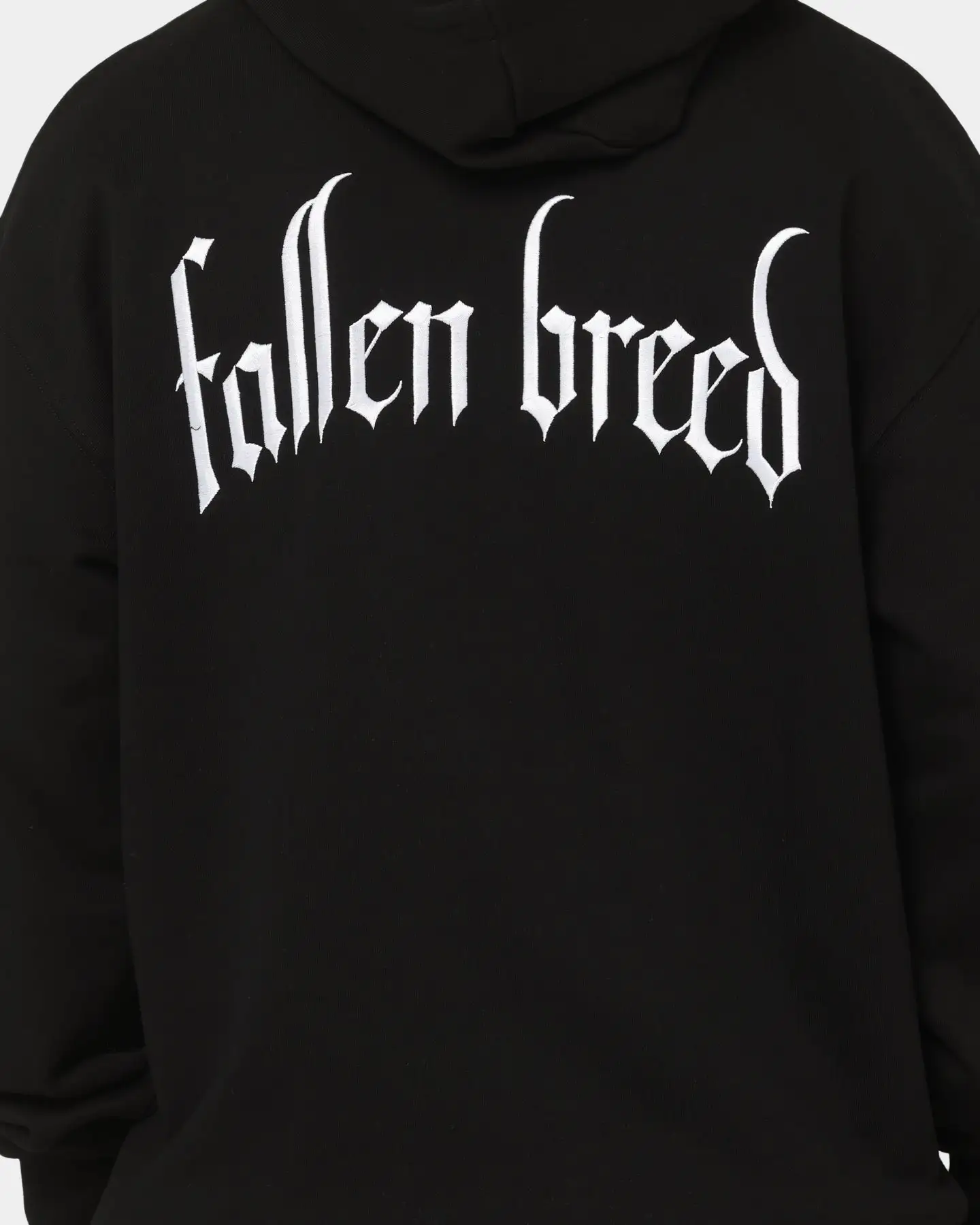 Fallen Breed Signature Logo Hoodie Black - Image 5