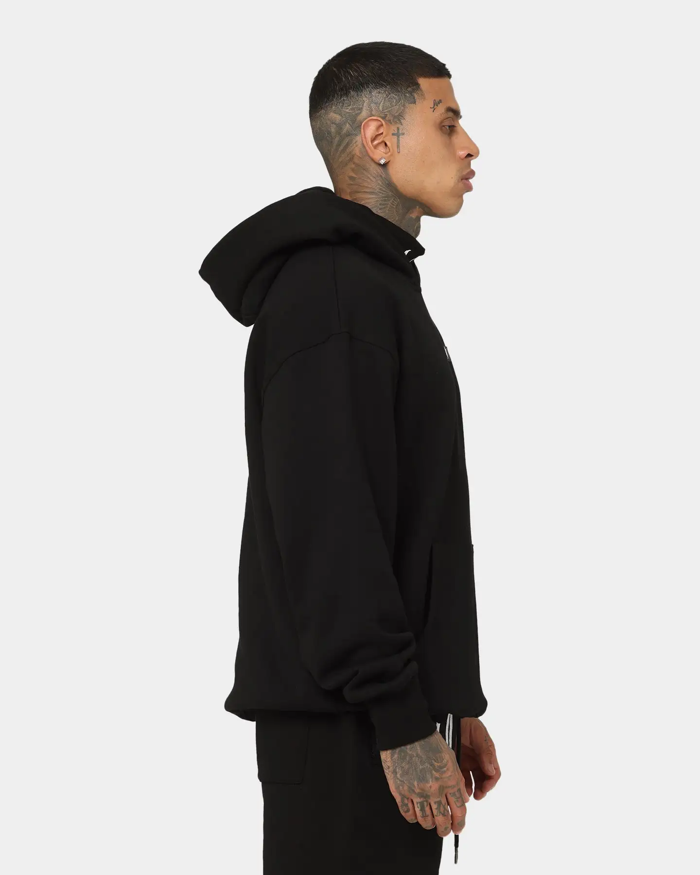 Fallen Breed Signature Logo Hoodie Black - Image 6