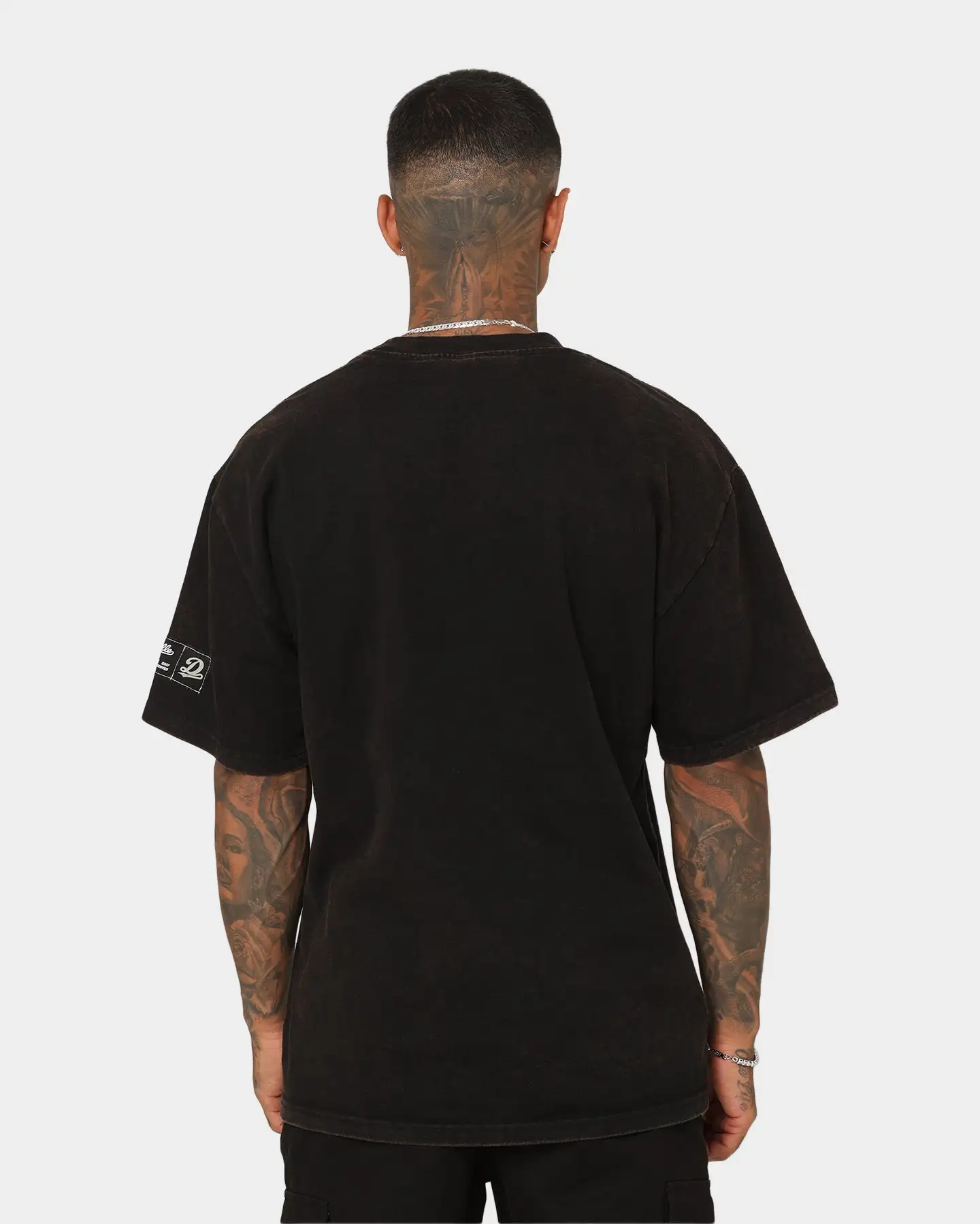Dreamville Dreamville Logo Vintage T-Shirt Black - Image 4