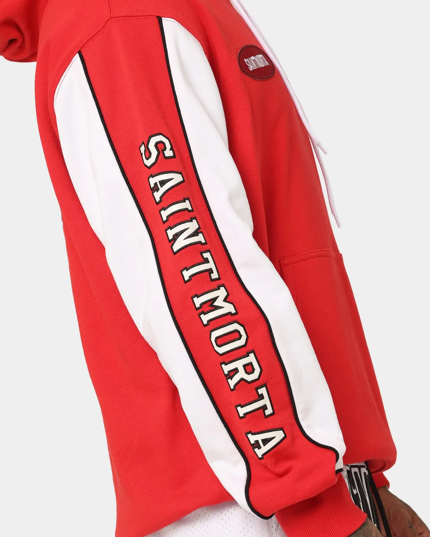 Saint Morta Pro Racing Hoodie Red - Image 9