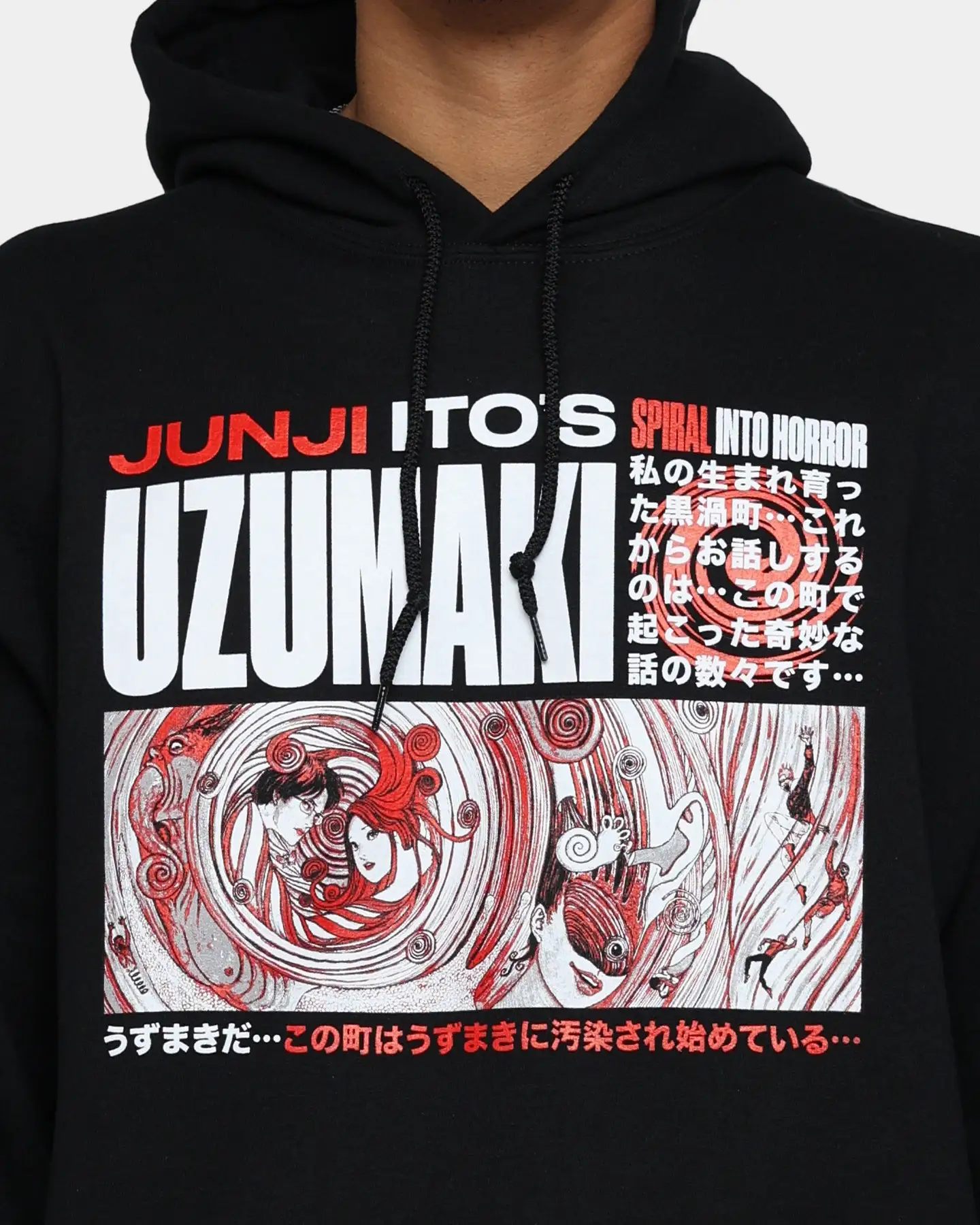 Goat Crew Uzumaki Hoodie Black - Image 4