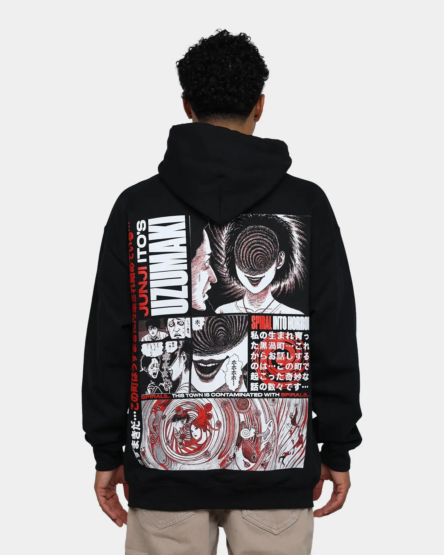 Goat Crew Uzumaki Hoodie Black - Image 5