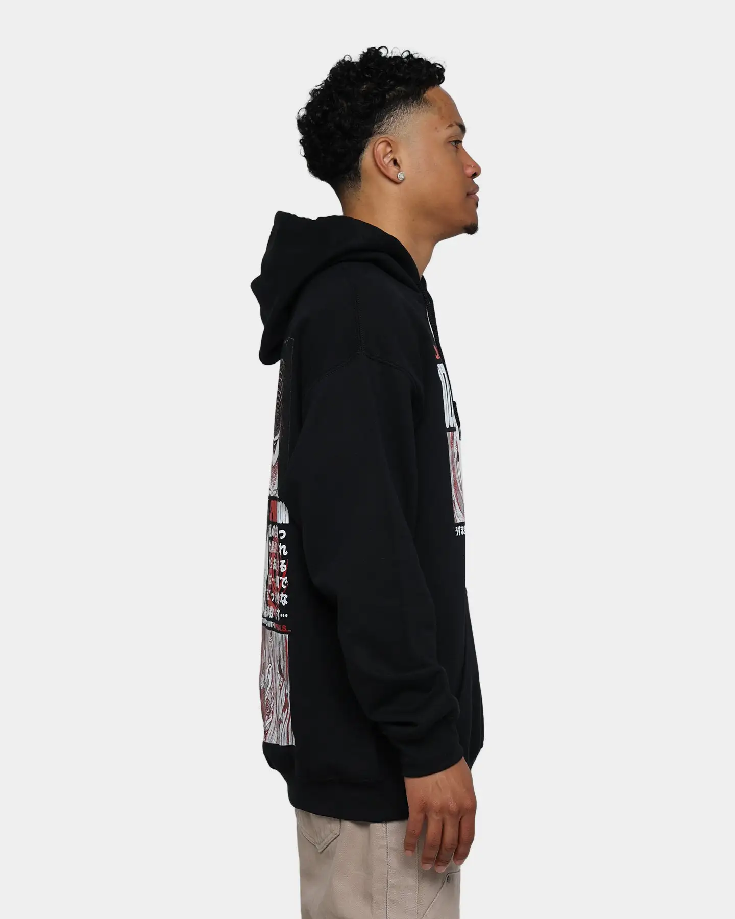 Goat Crew Uzumaki Hoodie Black - Image 6