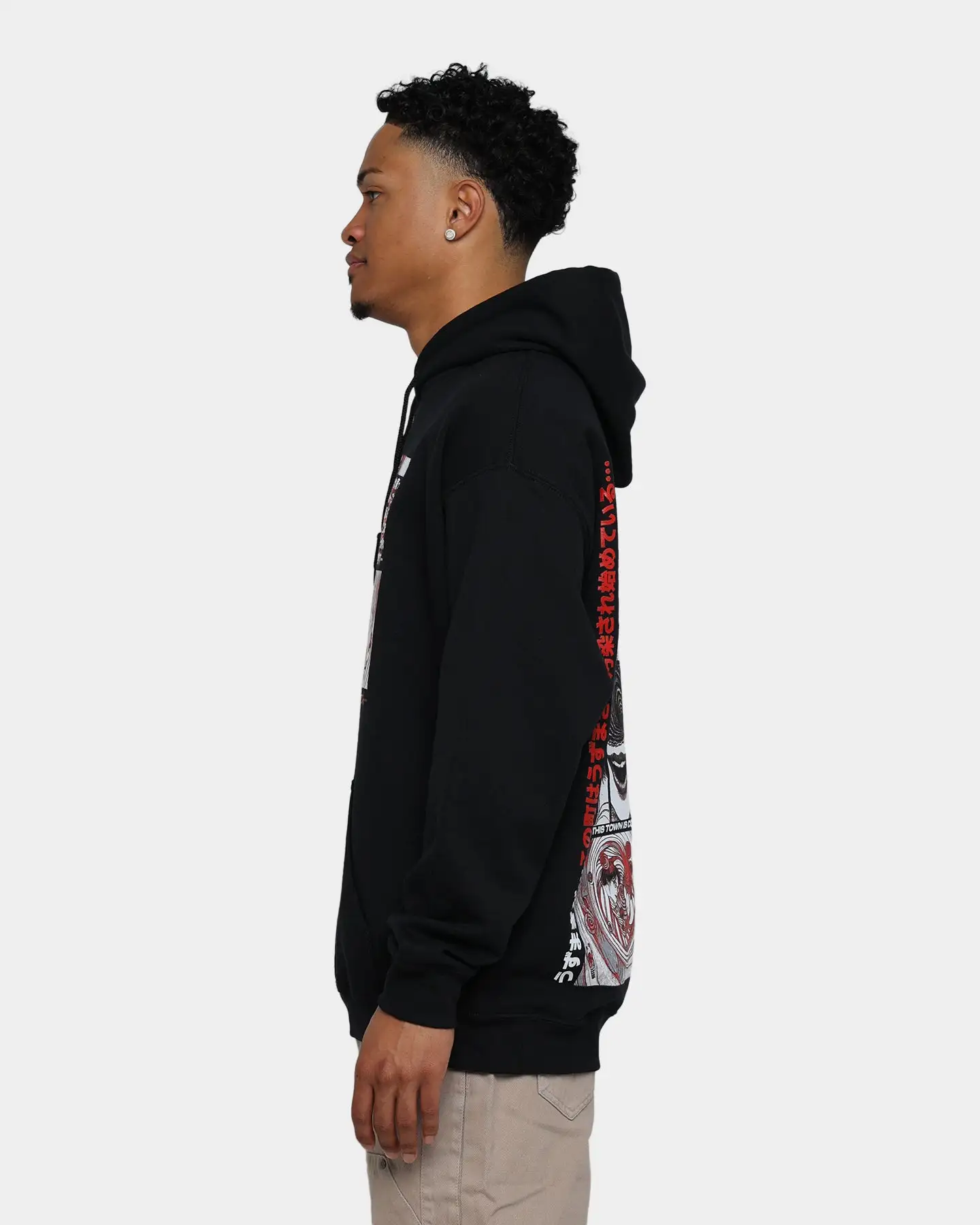 Goat Crew Uzumaki Hoodie Black - Image 7
