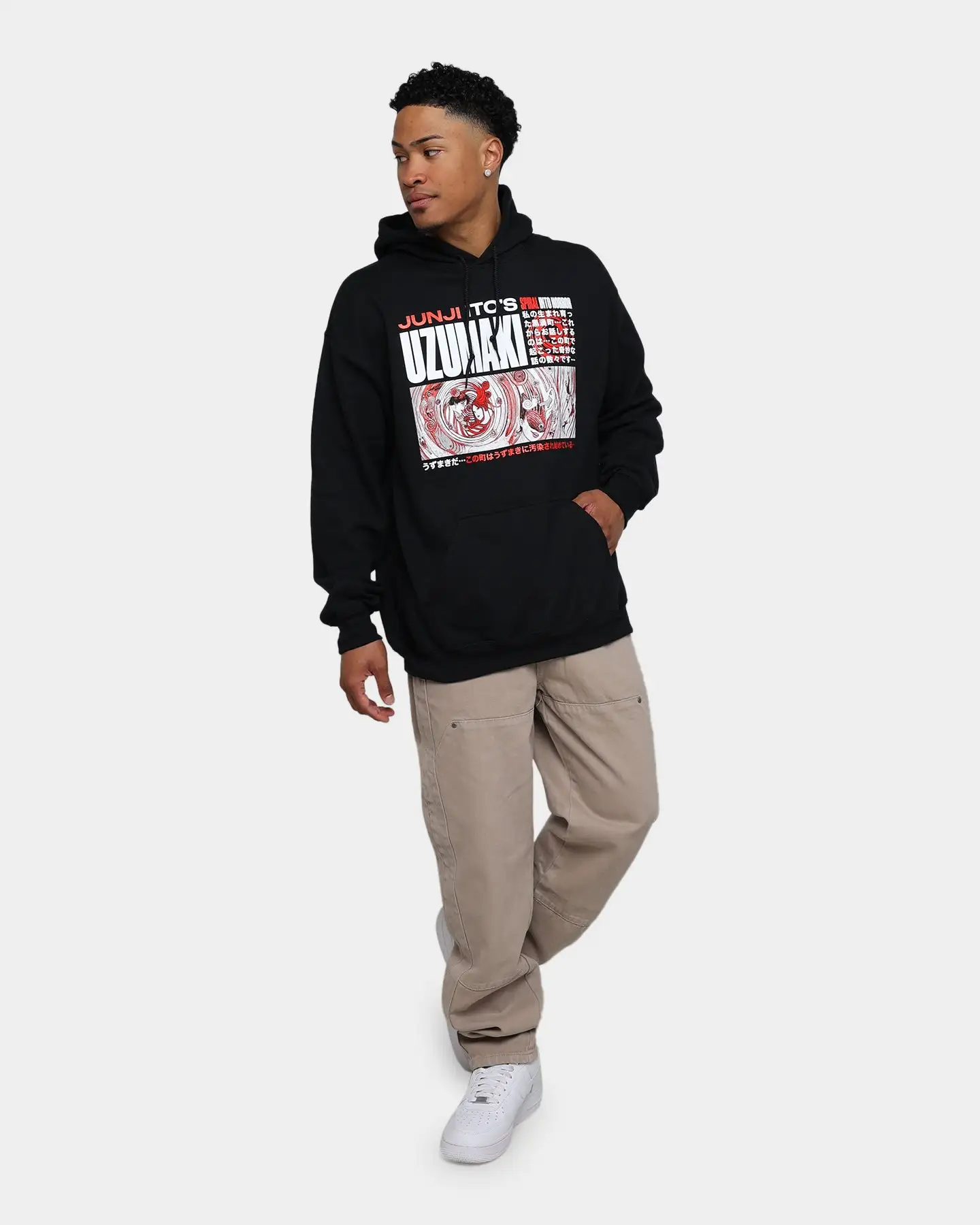 Goat Crew Uzumaki Hoodie Black - Image 8