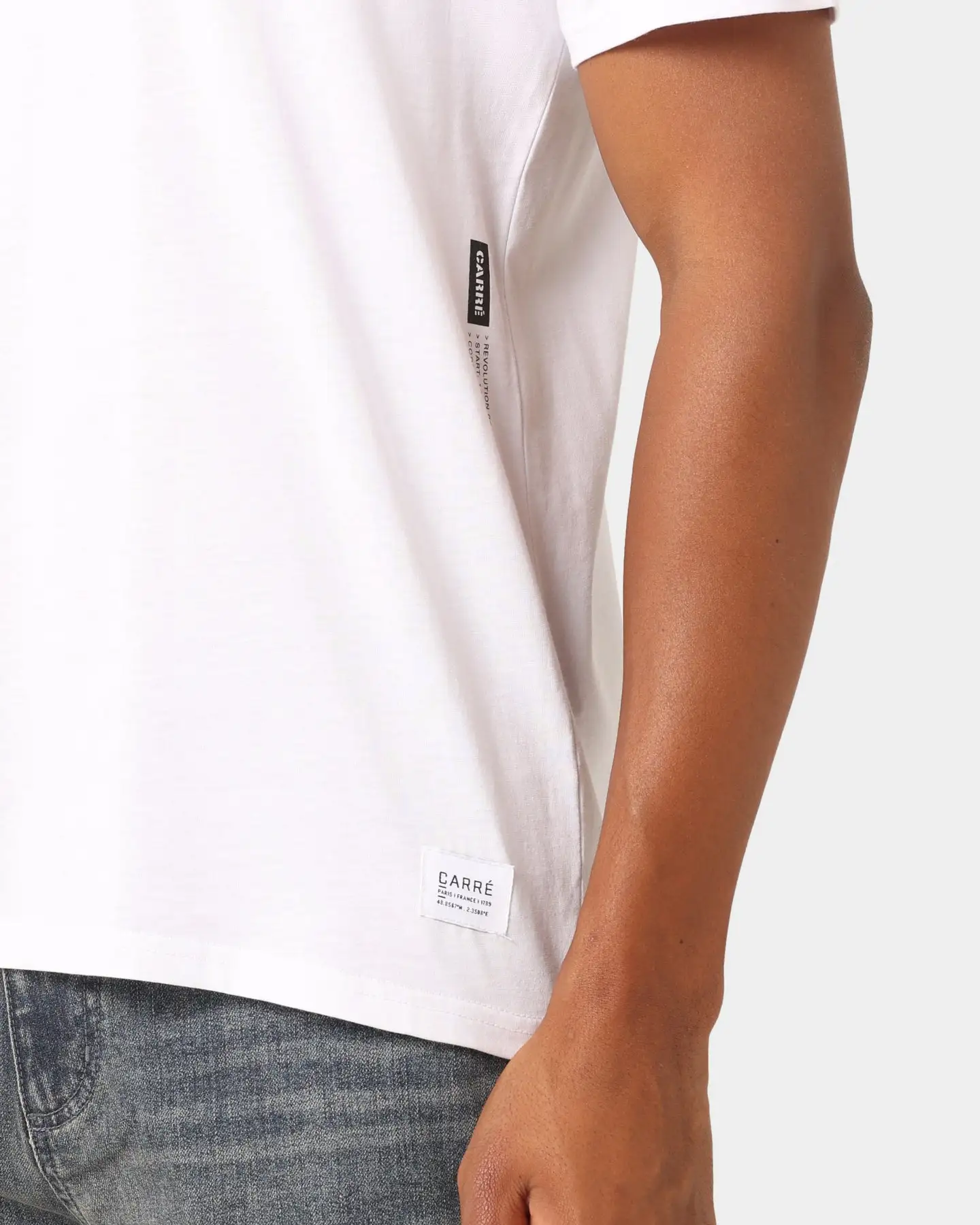 CARRE Carré Tower Classique T-Shirt White - Image 4