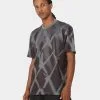 Adidas Streetball All Over Print T-Shirt Grey