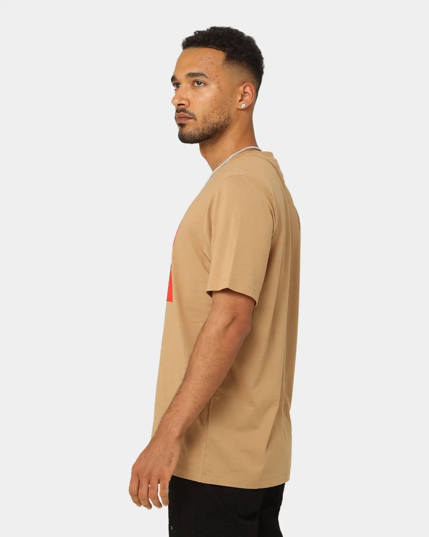 Hugo Boss DULIVE222 T-Shirt Light/Pastel Brown - Image 6
