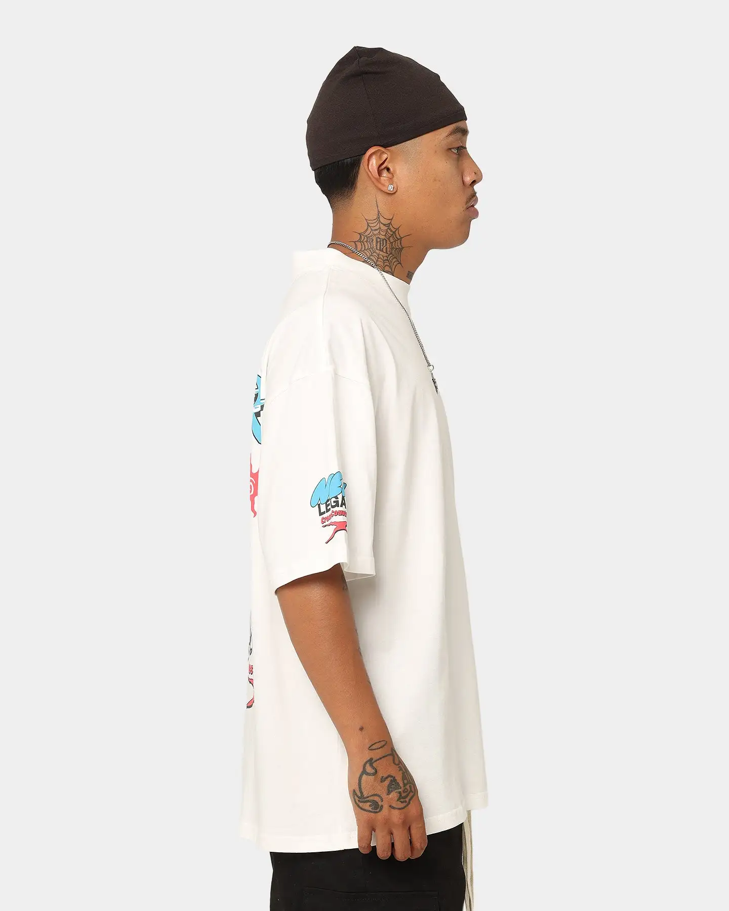 Loiter New Legacy Vintage T-Shirt Off White - Image 6