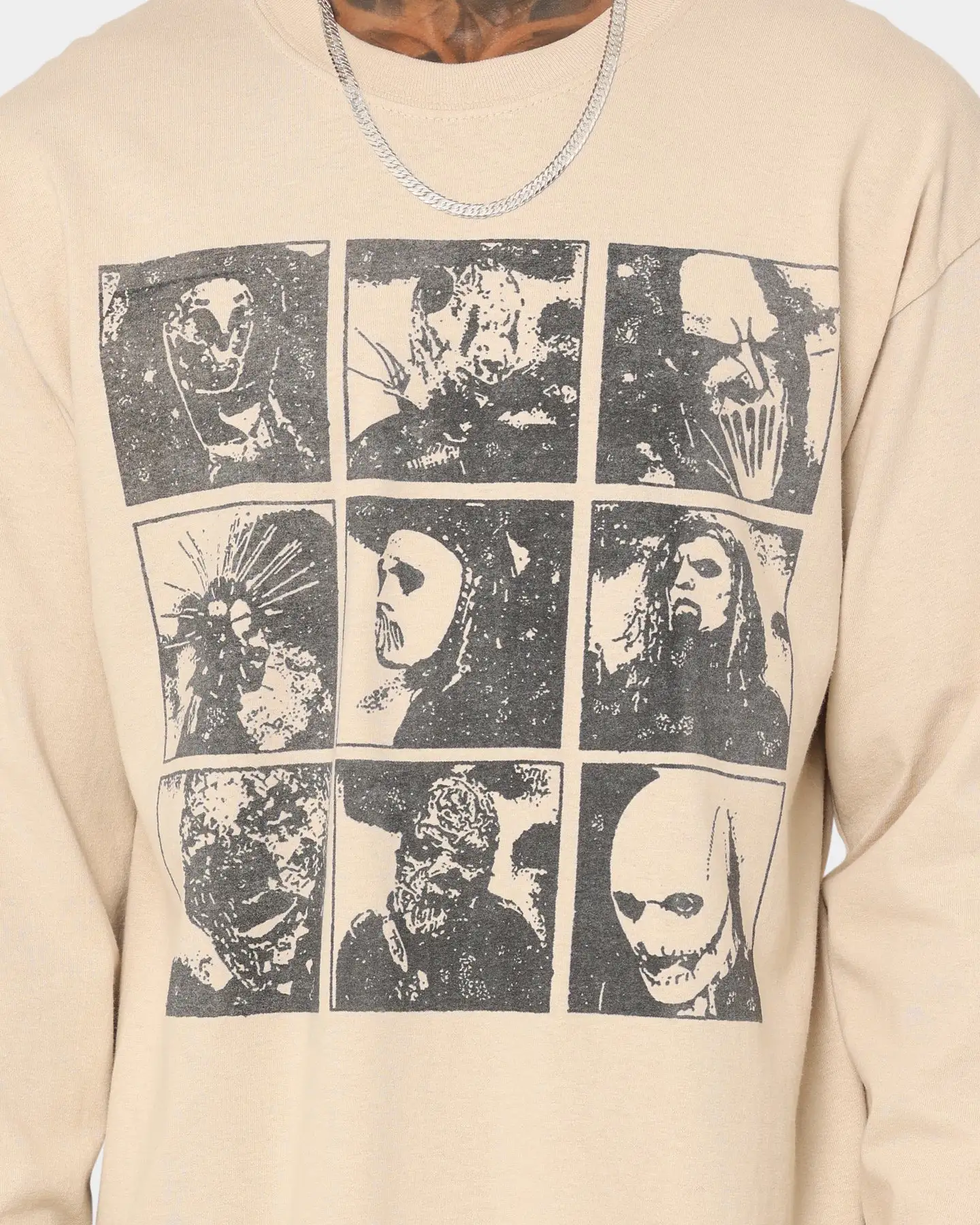 Slipknot The End So Far T-Shirt Sand - Image 4