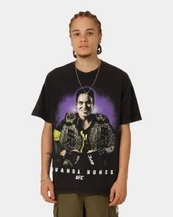 Goat Crew X UFC Amanda Nunes Vintage T-Shirt Black Wash