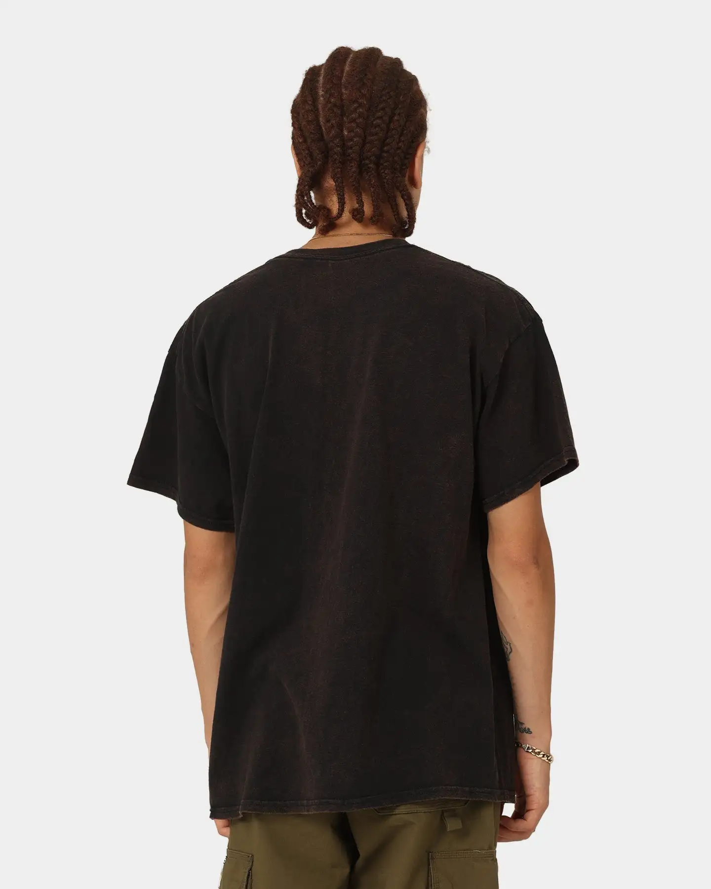 Goat Crew X UFC Rafael Dos Anjos Vintage T-Shirt Black Wash - Image 4