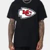 Majestic Athletic Patrick Mahomes Kansas City Chiefs #15 T-Shirt Black