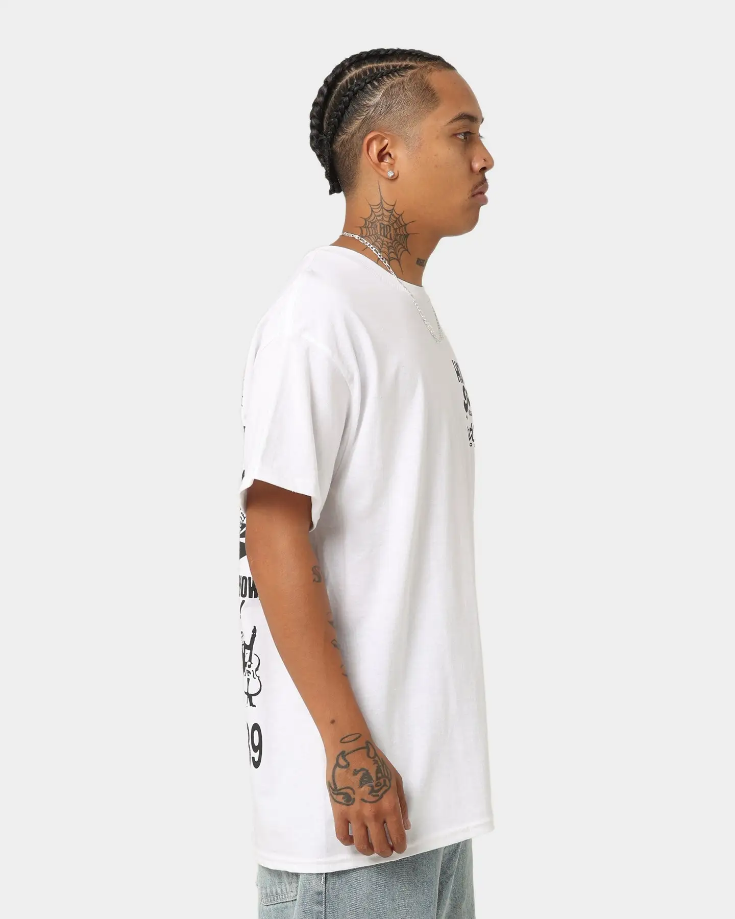 Goat Crew House Of Jazz T-Shirt White - Image 6