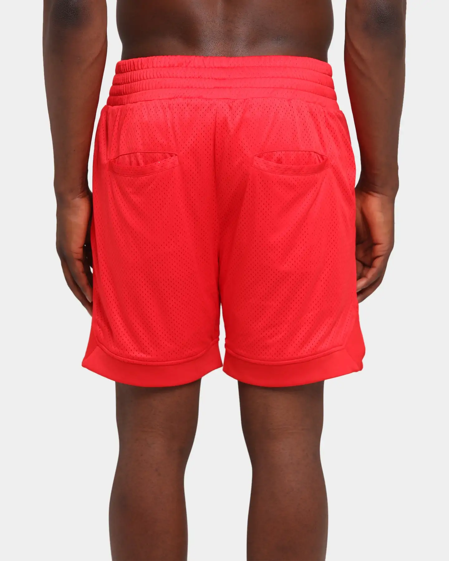 Saint Morta Warrior Basketball Shorts Red - Image 8