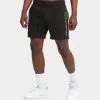 Champion Rev Weave Panel Stripe Shorts Black