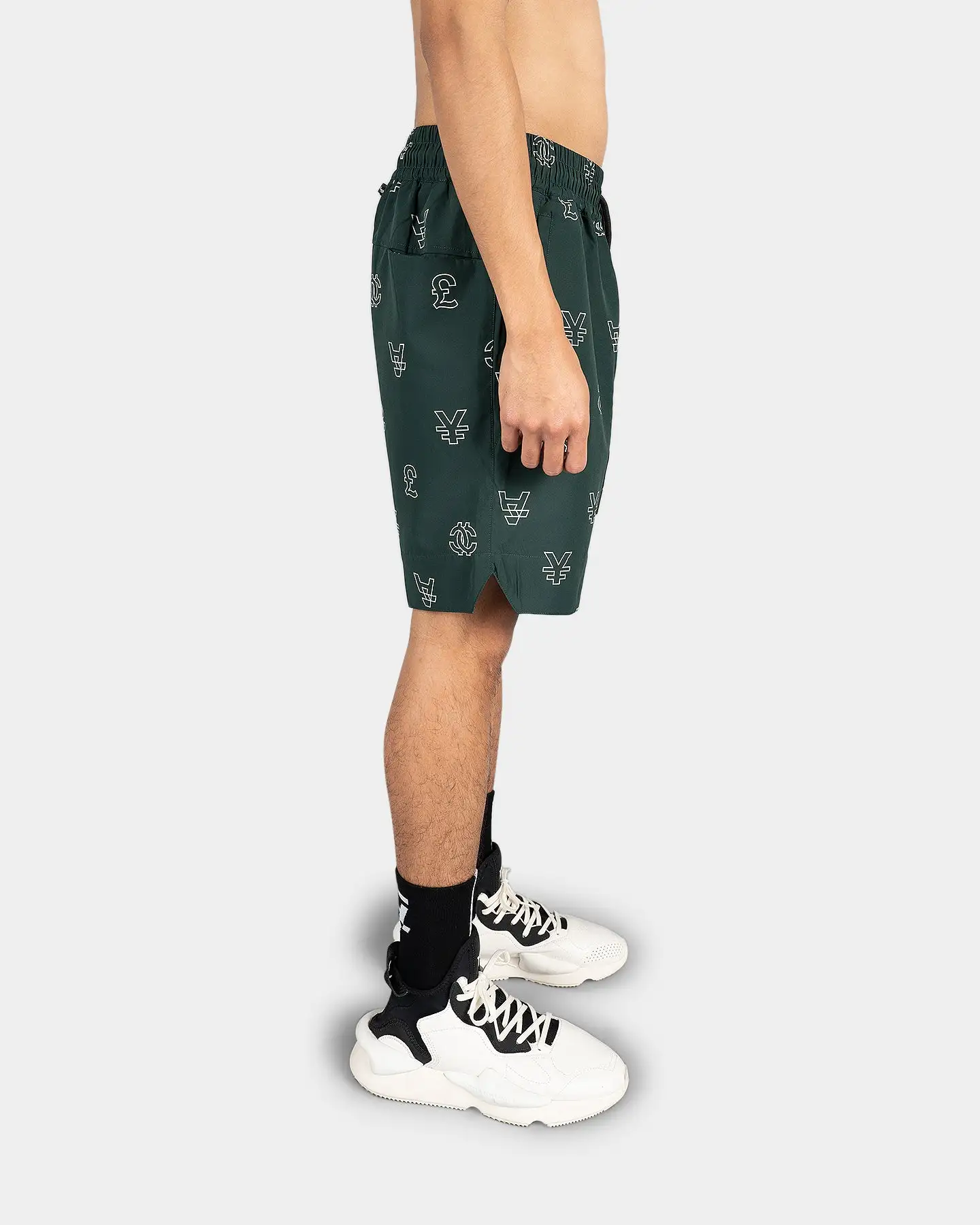 The Anti Order Non Cent Shorts Forest Green/White - Image 5