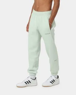 Adidas Trefoil Linear Sweat Pants Linen Green