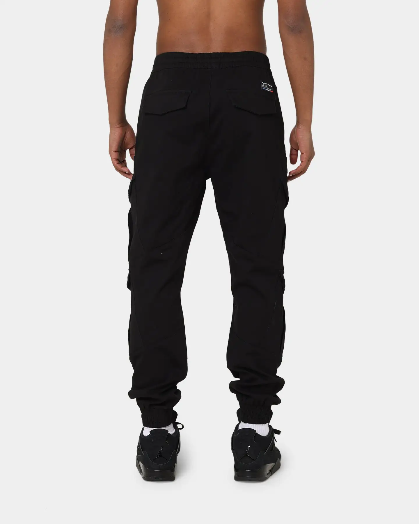 CARRE Carré Double Transition Cargo Joggers Black - Image 4